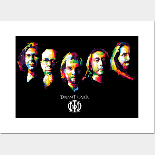 Dream Theater Pop Art Landscape Posters and Art